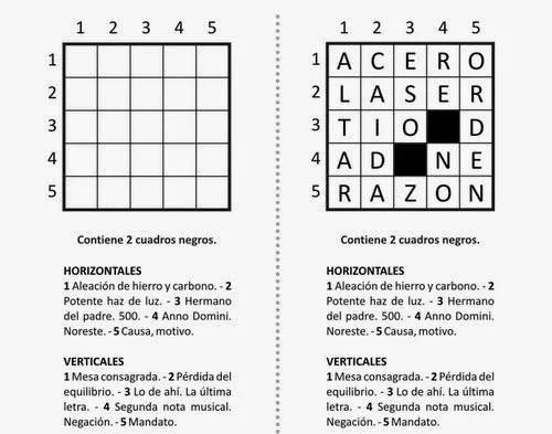 Generador de crucigramas ~ RUTAS DEL APRENDIZAJE