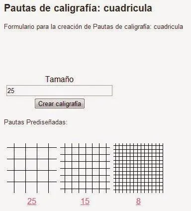Generadores de hojas de caligrafía | PaLaBraS AzuLeS