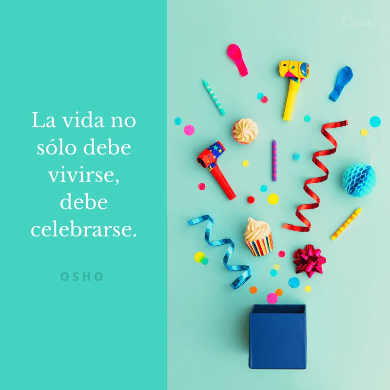 Las más geniales frases de cumpleaños para compartir - Canva Las más geniales frases de cumpleaños para compartir - Canva