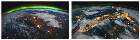 Geniales GIFS animados de La Tierra vista desde el cielo de noche ...