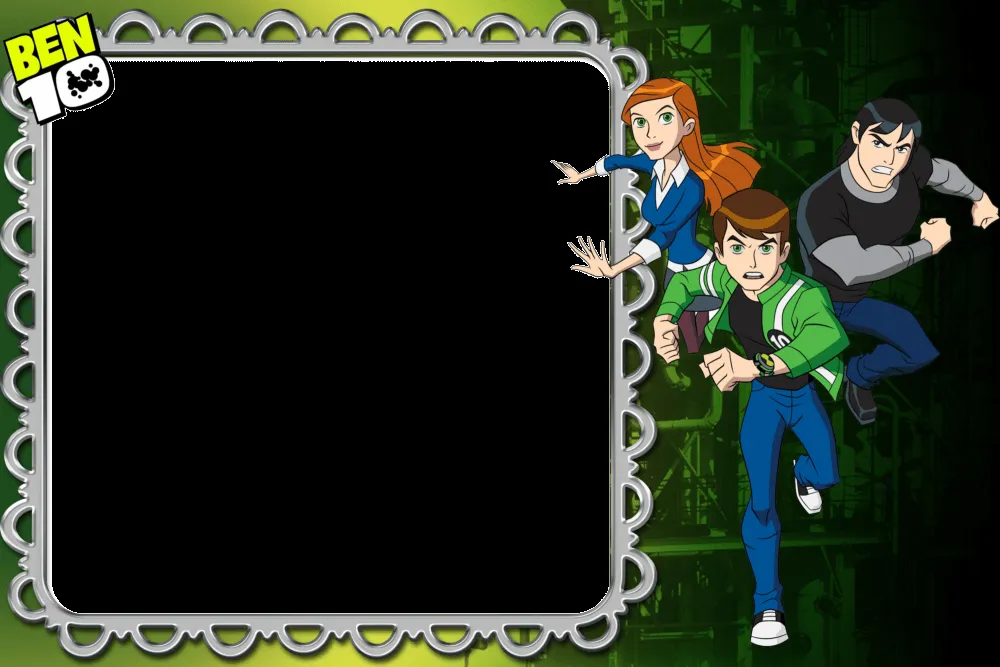 4 Geniales Marcos para Fotos de Ben Ten. En Png. ~ Marcos Gratis ... 4 Geniales Marcos para Fotos de Ben Ten. En Png. ~ Marcos Gratis ...
