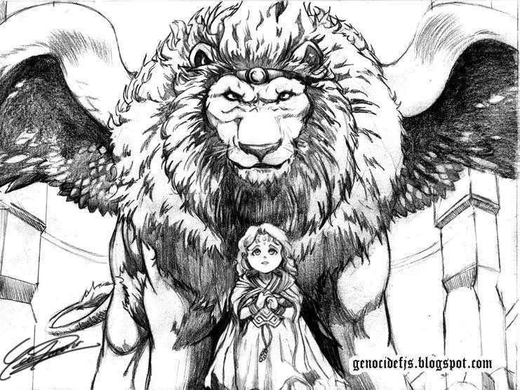 GENocide: Boceto Leon Sagrado y Alba