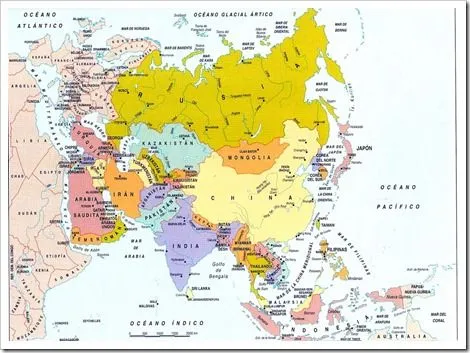GEOGRAFÍA: ASIA