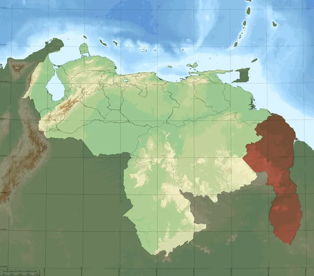 Geografía de Venezuela - Wikipedia, la enciclopedia libre
