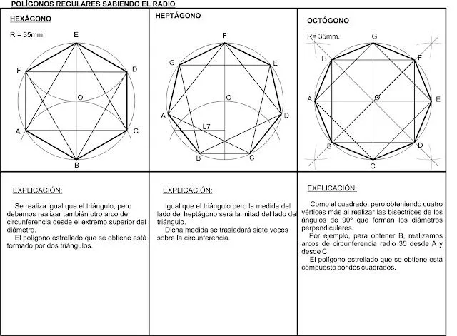 Arts & Crafts : POLÍGONOS REGULARES Y ESTRELLADOS