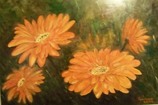 Las gerberas de Cecilia nestor omar yanniccari - Artelista.