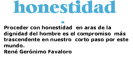 Gerencias: *El Valor de ser Honesto