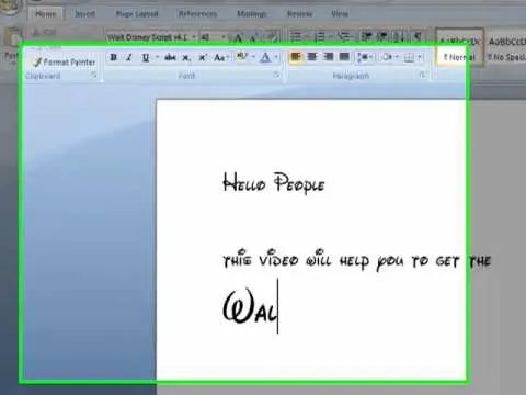 Get Walt Disney Font - YouTube