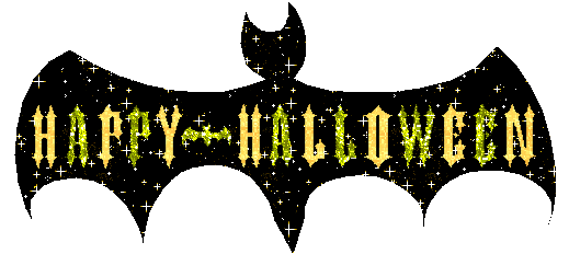 GIF animado Halloween glitter bat | Halloween | Vacaciones | GIFGIFs.