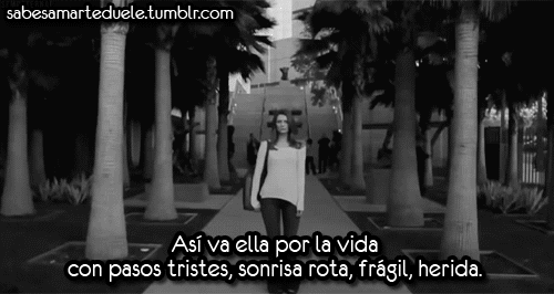 gif frases Tristeza triste depresion sentimientos pasado doloroso ...