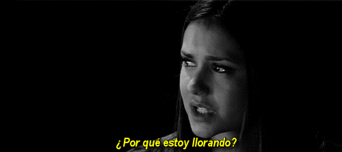 gif gifs the vampire diaries crying tears nina dobrev Tristeza ... gif gifs the vampire diaries crying tears nina dobrev Tristeza ...