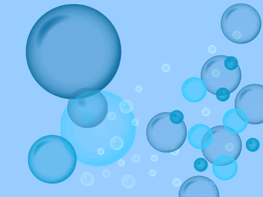 GIF MOVIMIENTO BURBUJAS AZUL - Imagui