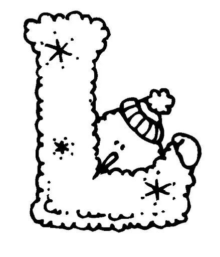 GIFS DE ABECEDARIOS Y LETRAS: Abecedario de Navidad para colorear GIFS DE ABECEDARIOS Y LETRAS: Abecedario de Navidad para colorear