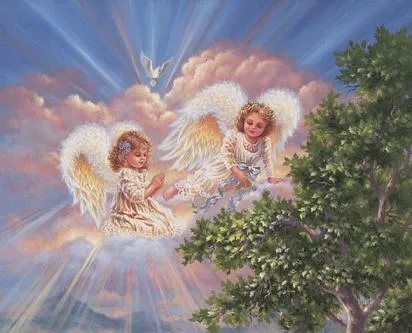 GIFS DE ANGELES: Gifs de ángeles en las nubes GIFS DE ANGELES: Gifs de ángeles en las nubes