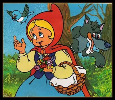 Imagenes de dibujos animados: Caperucita Roja Imagenes de dibujos animados: Caperucita Roja