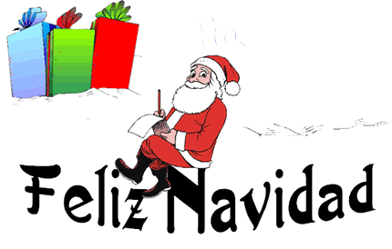 gifs animados Feliz Navidad en español | fiestas de Navidad