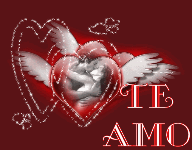Gifs animados con frase “Te amo” imágenes con movimiento ...