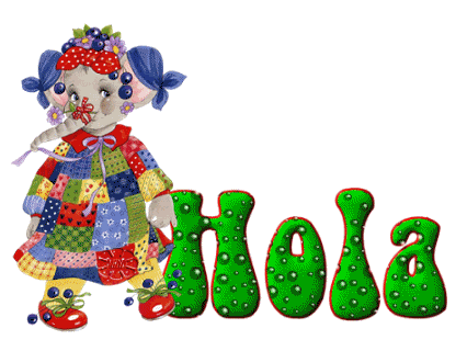 Gifs animados de Hola, animaciones de Hola