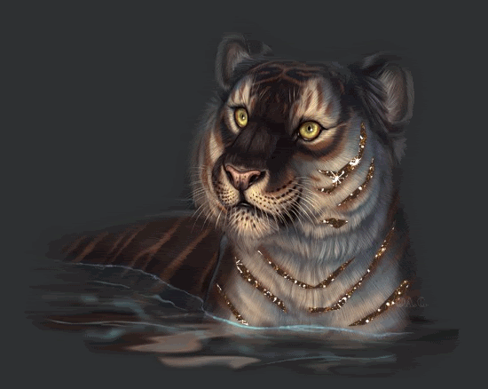 Gifs animados de tigres y panteras. Gifs con brillos de tigres Gifs animados de tigres y panteras. Gifs con brillos de tigres
