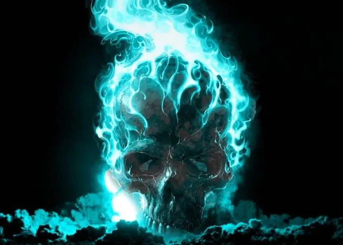 Calaveras con movimiento en 3D - Imagui