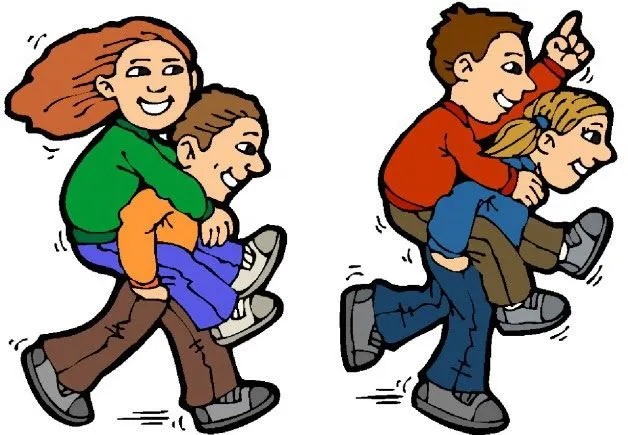 GIFS : CLIP ART DE NIÑOS JUGANDO