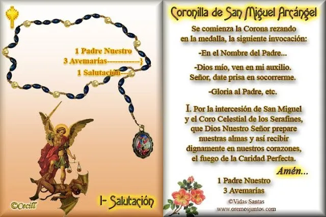 Gifs y Fondos PazenlaTormenta: CORONILLA A SAN MIGUEL ARCANGEL Gifs y Fondos PazenlaTormenta: CORONILLA A SAN MIGUEL ARCANGEL