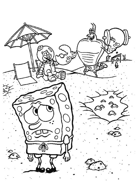 Gifs y Fondos PazenlaTormenta: BOB ESPONJA PARA COLOREAR