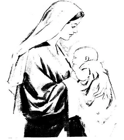 Gifs y Fondos PazenlaTormenta: IMÁGENES VIRGEN MARÍA PARA COLOREAR