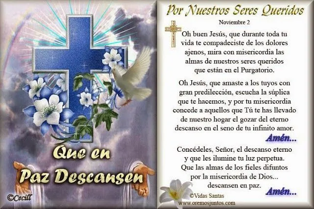 Gifs y Fondos PazenlaTormenta: ORACIONES POR LOS DIFUNTOS