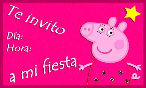 Gifs y Fondos PazenlaTormenta: TARJETAS DE INVITACIÓN A CUMPLEAÑOS ...