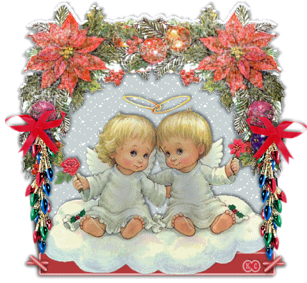 GIFS : GIFS ÁNGELES NAVIDEÑOS