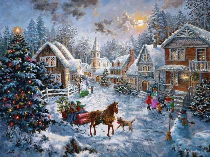 GIFS HERMOSOS: paisajes navideños encontrados en la web GIFS HERMOSOS: paisajes navideños encontrados en la web