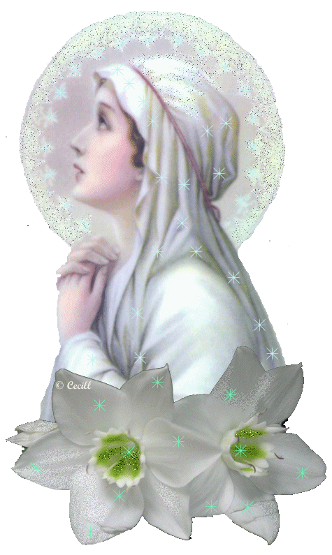 GIFS : IMÁGENES ANIMADAS DE LA VIRGEN MARÍA
