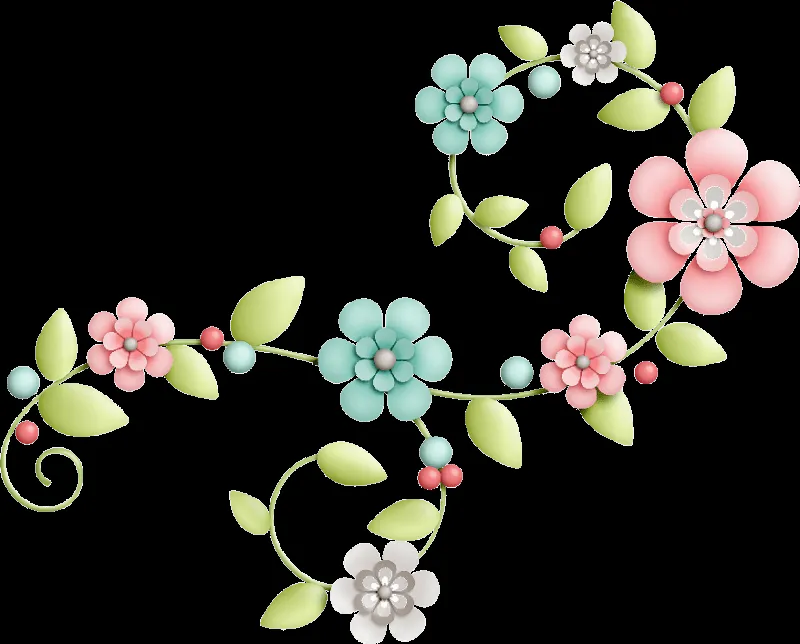 Guardas de flores para imprimir - Imagui