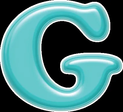 GIFS : LETRAS MAYÚSCULAS PARA IMPRIMIR DE COLOR CELESTE