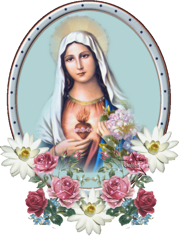 Gifs religiosos: Inmaculado Corazón de María