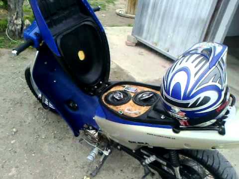 gilera smash tuning con audio sarmiento chubut de ema - YouTube