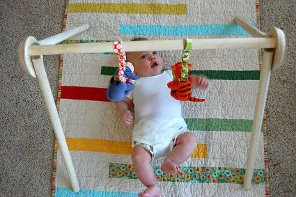 Cómo hacer un gimnasio para bebés - Decoracion - EstiloPeques