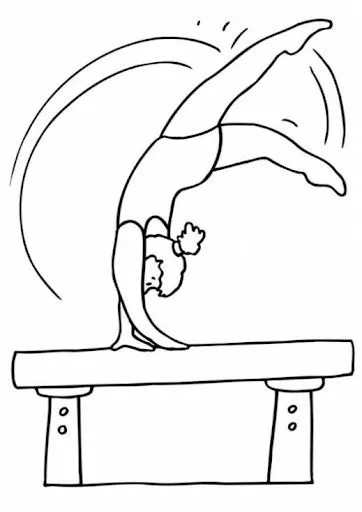 GIMNASTAS DIBUJOS PARA COLOREAR | Dibujos para colorear GIMNASTAS DIBUJOS PARA COLOREAR | Dibujos para colorear