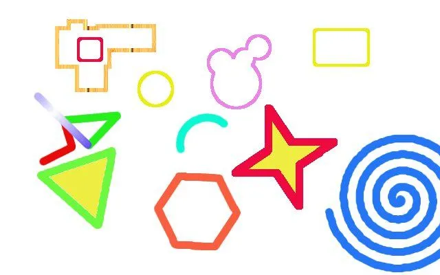 Gimp. Práctica 5. Dibujar figuras geométricas | Informática en el ... Gimp. Práctica 5. Dibujar figuras geométricas | Informática en el ...
