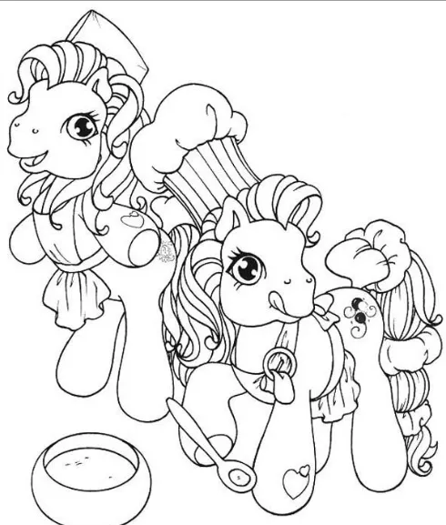 Giochi e colori !: DISEGNI DA COLORARE: My Little Pony: L'amicizia ...