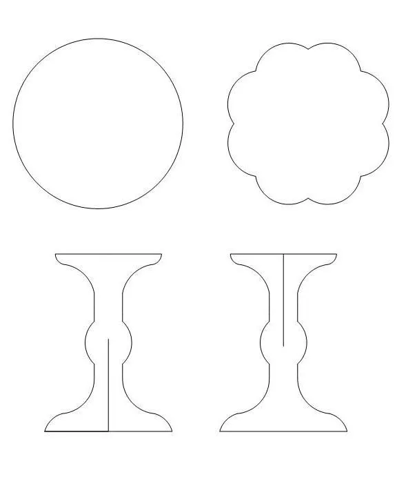 giovanna's cakes: DIY printable mini cupcake stand giovanna's cakes: DIY printable mini cupcake stand