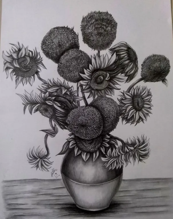 GIRASOLES DE VAN GOGH Benny Vidi - Artelista.com GIRASOLES DE VAN GOGH Benny Vidi - Artelista.com