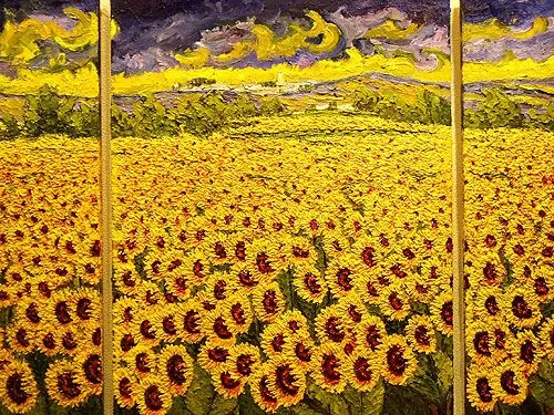 Los girasoles de van gogh para colorear - Imagui Los girasoles de van gogh para colorear - Imagui