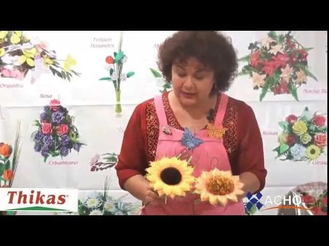 Girasoles Moldes de Flores para hacer Arreglos Florales en Fomi ... Girasoles Moldes de Flores para hacer Arreglos Florales en Fomi ...