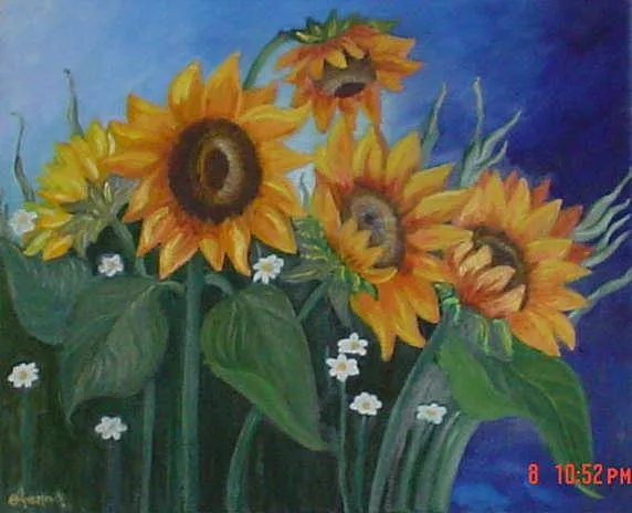 Girasoles Orietta Andrea Arenas Díaz - Artelista.com