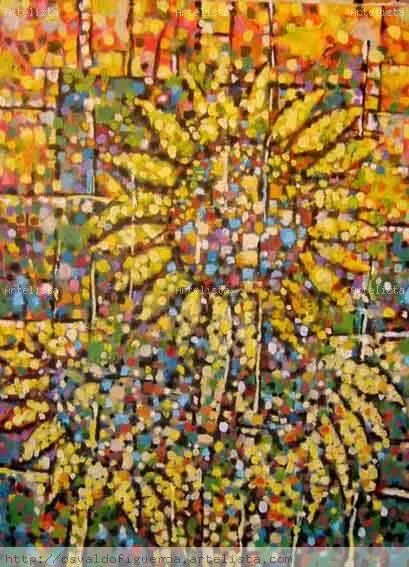 Girasoles Osvaldo Figueroa - Artelista.
