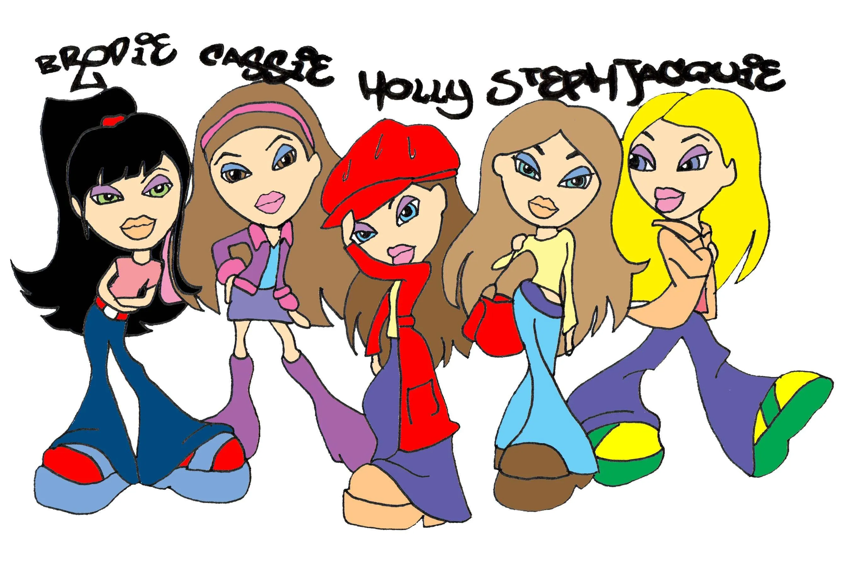 Girlz as Bratz by Winged-Villain on DeviantArt Girlz as Bratz by Winged-Villain on DeviantArt