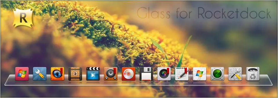 Glass for Rocketdock by SABBAT2010 on DeviantArt