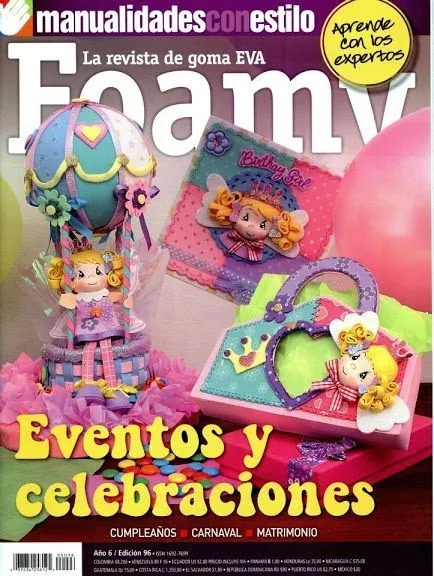 Como hacer un globo aerostático en foamy | fofuchas paso a paso ...